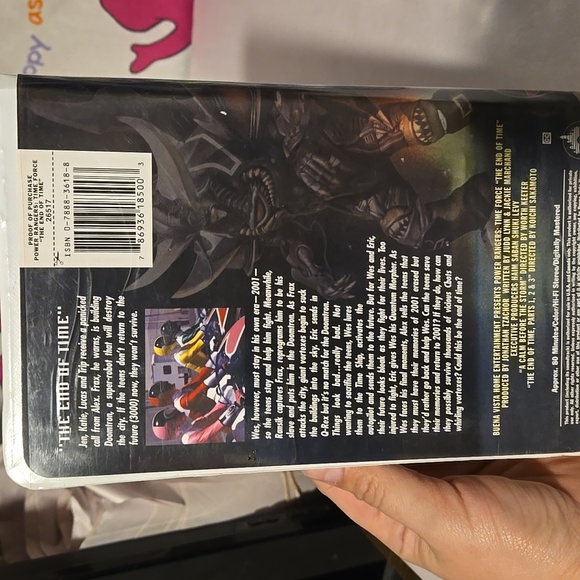 Power Rangers Time Force Power Ranger Light Speed Rescue VHS Movie Bundle - Picture 4 of 12